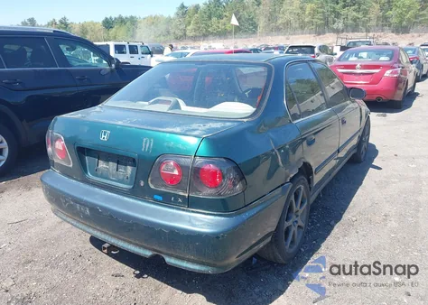 1999 Honda Civic Lx из США, поврежденный, VIN 2HGEJ6572XH573808